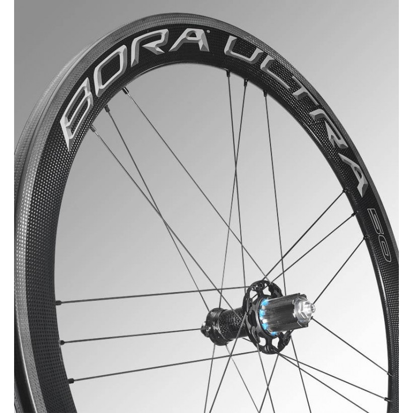 Juego De Ruedas Campagnolo Bora Ultra 50 Tubular Dark Label