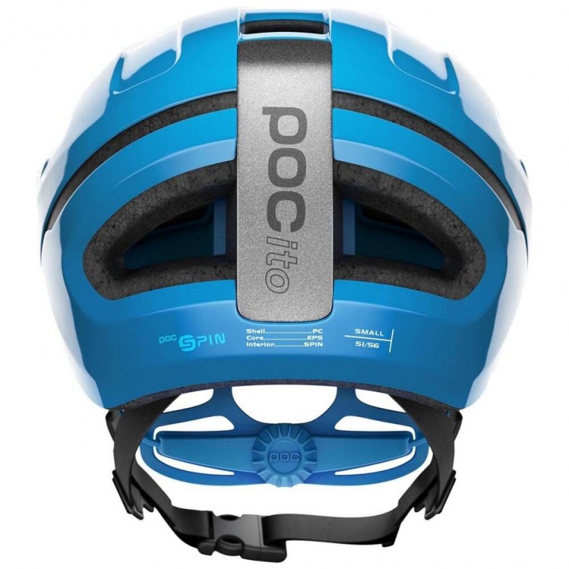 Poc POCito Omne SPIN Blue Fluo Kinderhelm