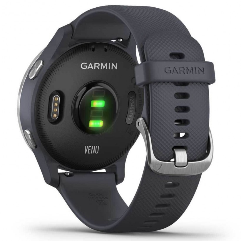 Garmin Venu Amoled Niebieski Granit Srebrny