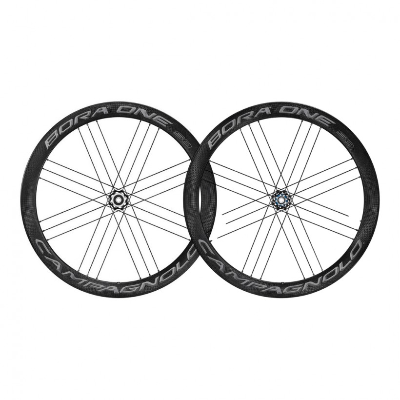 Paire De Roues Campagnolo Bora One 50 Disc Tubular Dark Label