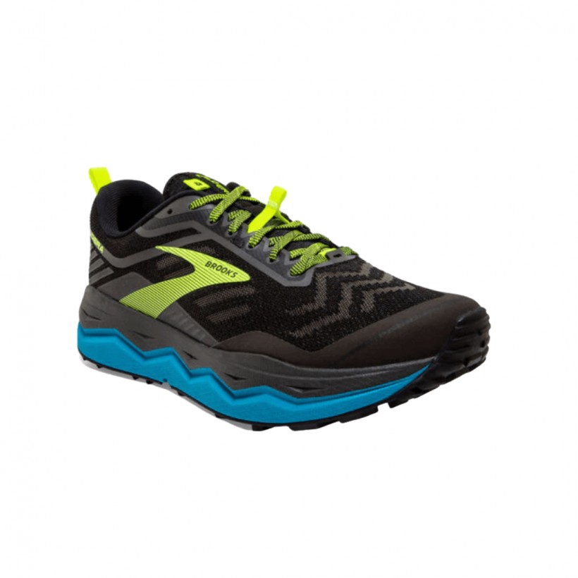 Zapatillas Brooks Caldera Negro Amarillo Oi