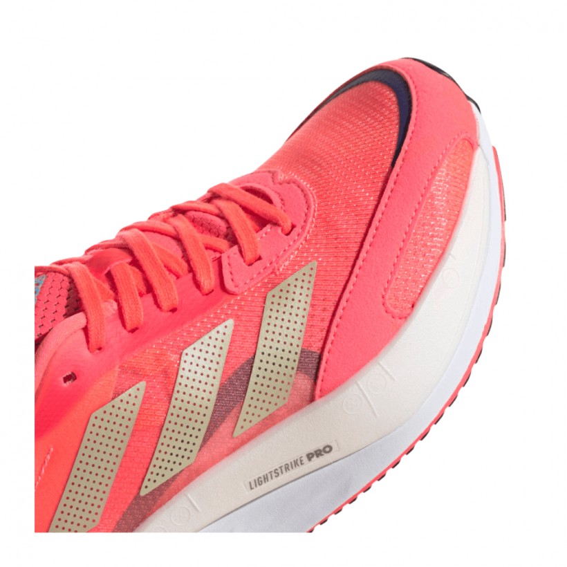 Zapatillas Adidas Adizero Boston Coral Mujer