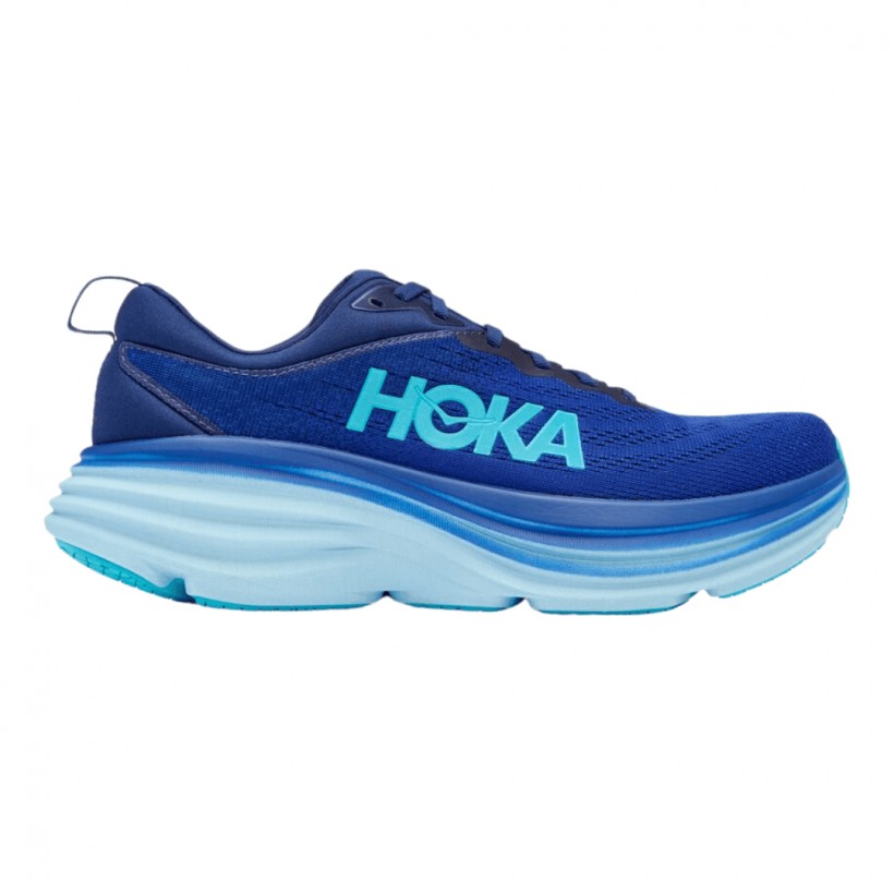 Sapatos Hoka One One Bondi 8 Azul Frete Grátis