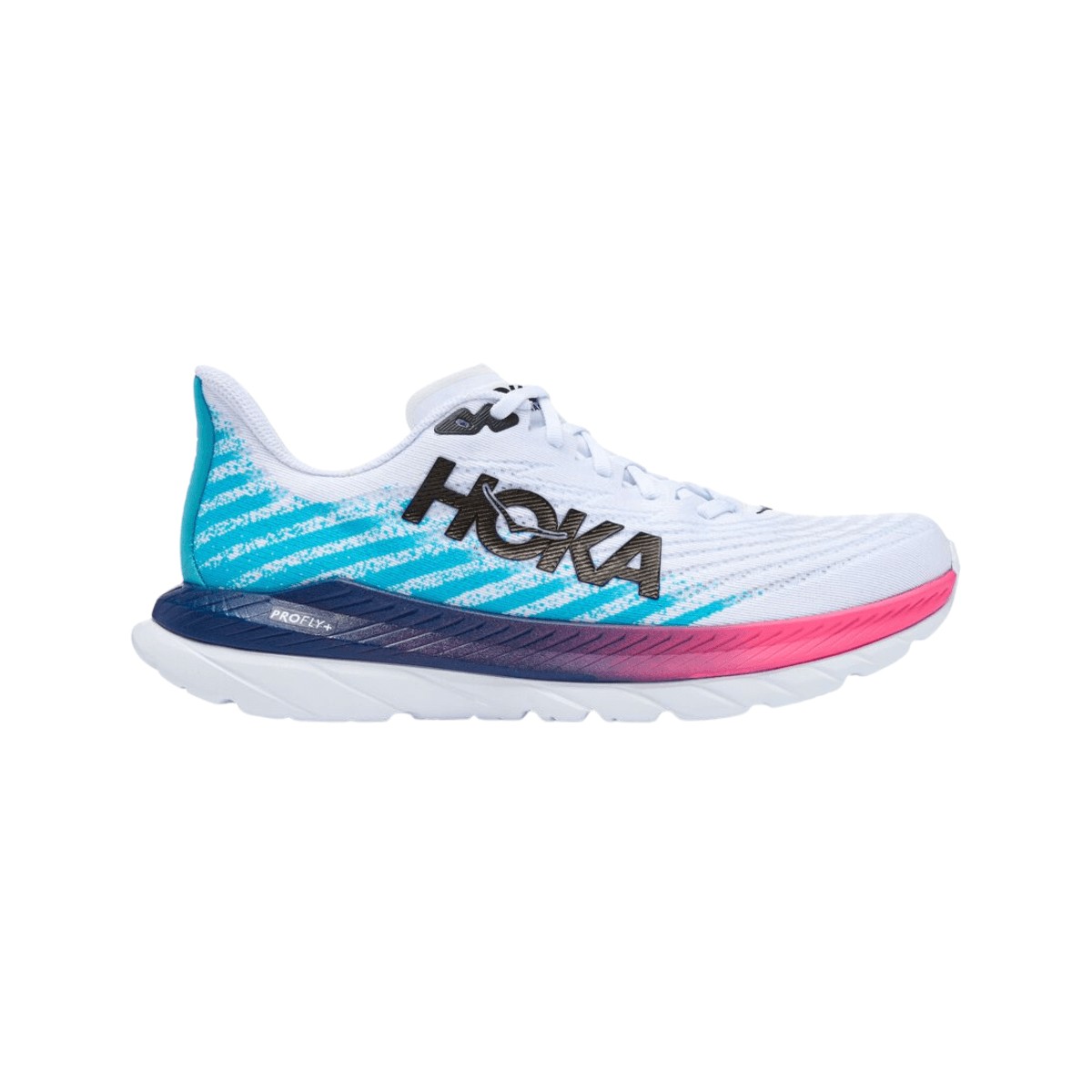 Oferta Hoka One One Mach 5 Sapatos Branco Azul Melhor preço