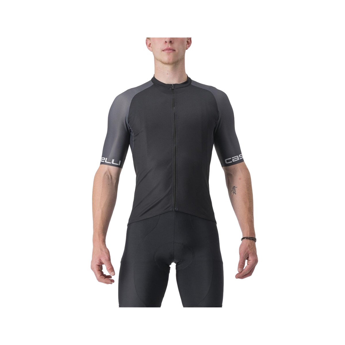 Acheter Maillot Castelli Entrata VI Manches Courtes Noir L Au Meilleur Prix