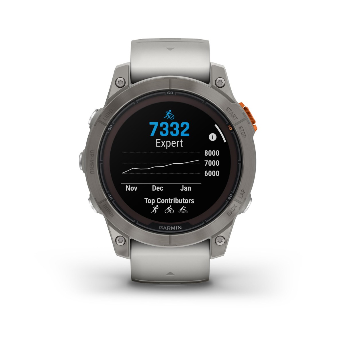 Kaufen Sie Garmin Fenix 7 Pro Sapphire Solar Edition Titangrau Orange