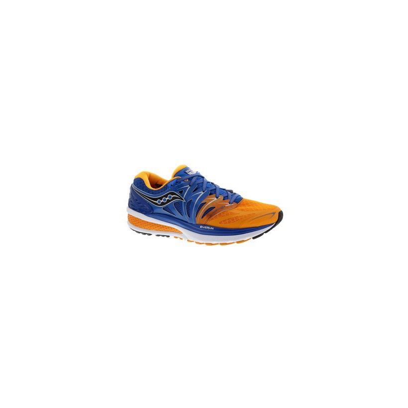 Saucony Hurricane ISO 2 Men's Shoes Blue Orange - 365 Rider