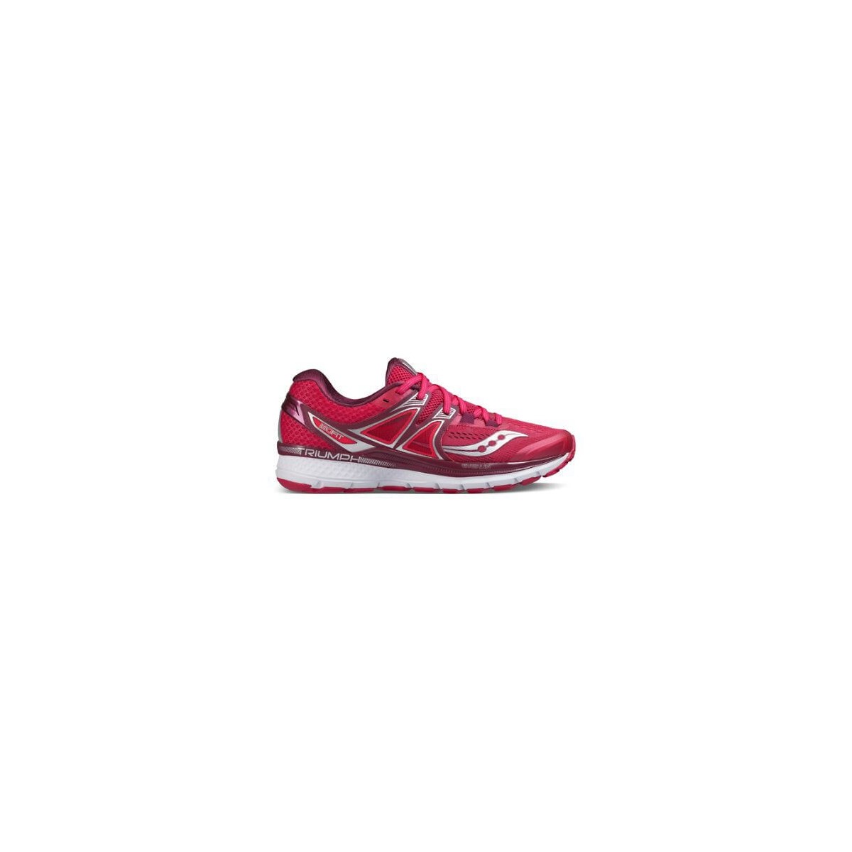 Chaussures Femme Saucony Triumph ISO 3 Rouge