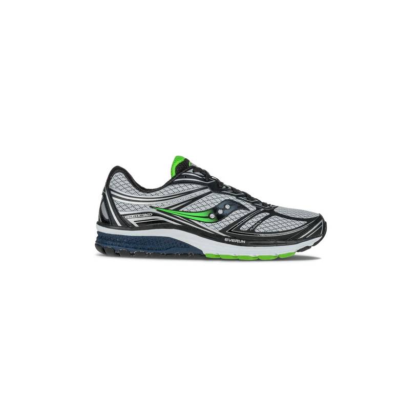 Saucony Guide 9 Everun Schuhe Schwarz/Grau M AW16