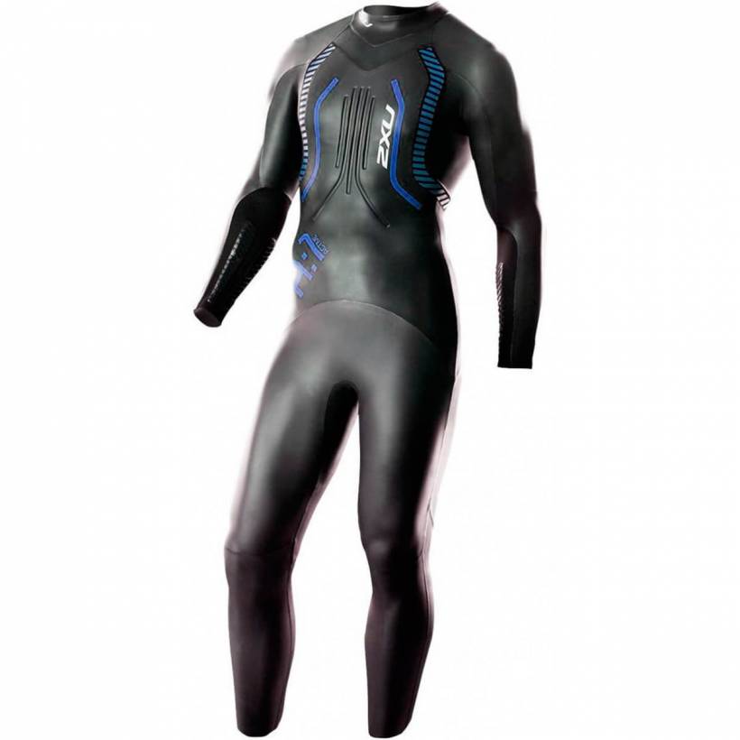 2XU Neopren A: 1 Aktywna pianka do pływania czarna / niebieska
