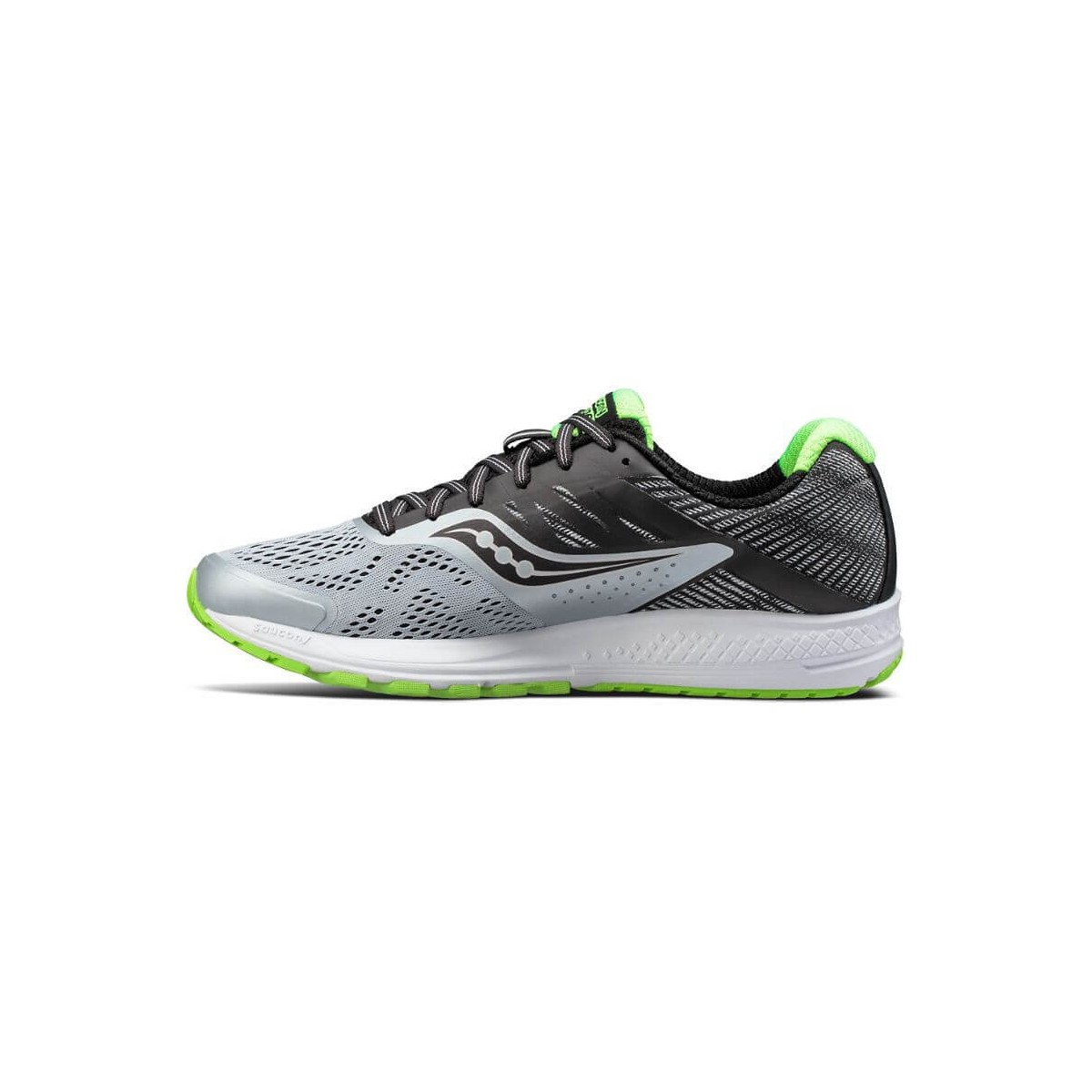 Zapatillas Saucony Ride 10 OI17 Gris, Azul y Lima - 365 Rider