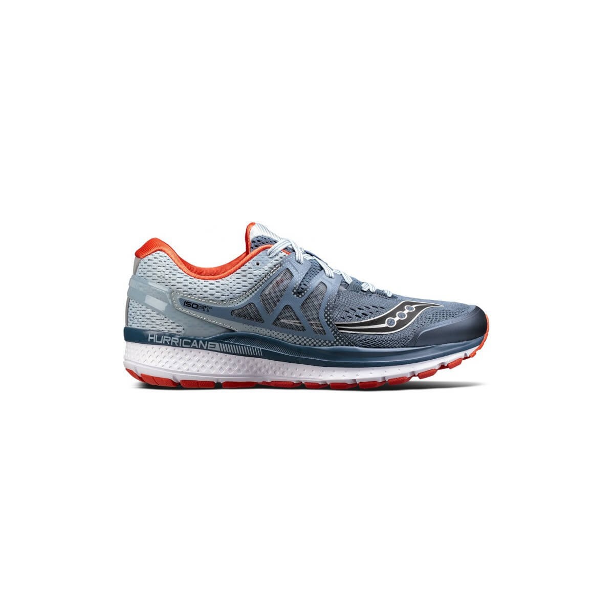 Saucony Hurricane ISO 3 Grigio Arancio Uomo