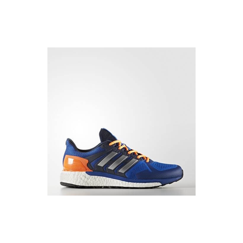 Adidas Supernova ST shoes blue and orange