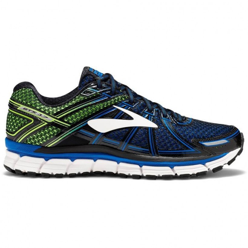 Brooks Adrenaline GTS 17 chaussures bleu / vert AW17