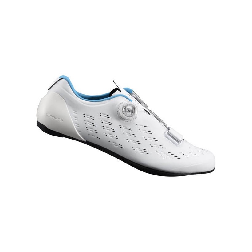 Shimano RP901 White Cycling Shoes - Road