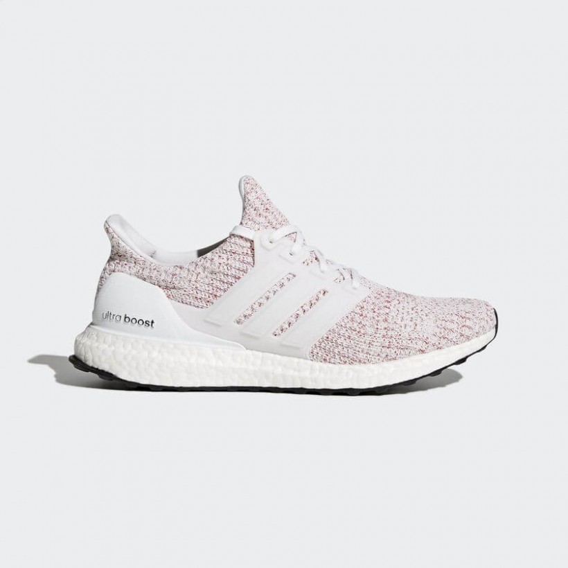 Adidas Ultra Boost White Red SS18 Man 