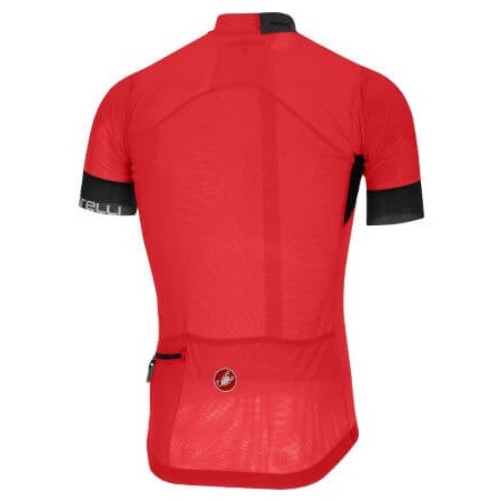 Castelli 4.1 jersey. Red color