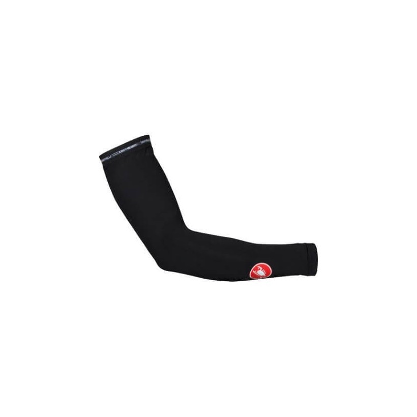 Punho leve Castelli UPF 50+. Preto