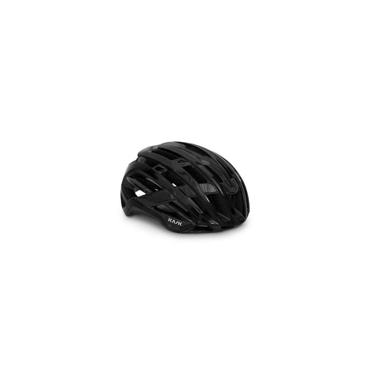Kask Valegro Glänzender schwarzer Helm, Größe S