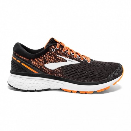 Brooks Ghost 11 Scarpa colore Nero Arancio AW18