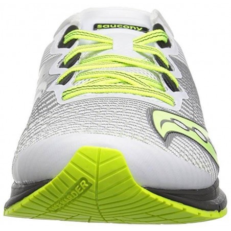 Saucony Type A8 AW18 White Black Yellow Men s Running Shoes