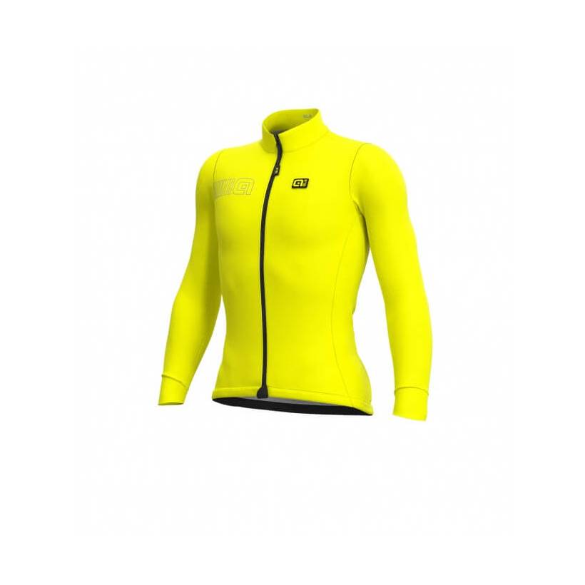 Maillot Manga Larga Alé Color Block Amarillo Fluo OI18