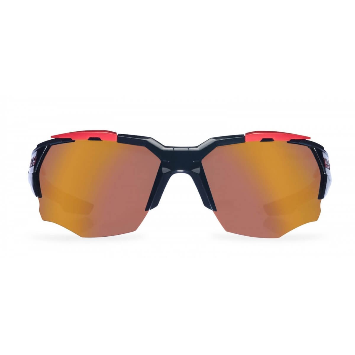 Gafas de Sol KOO Orion Negro Lente Rojo Espejo - 365 Rider