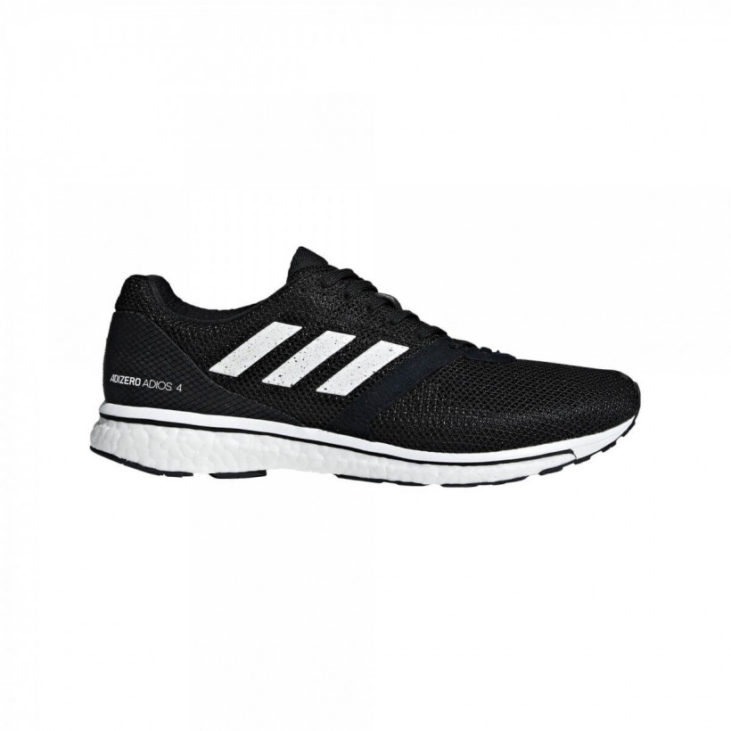 Adidas Adizero Adios 4 m Nero Bianca Scarpe