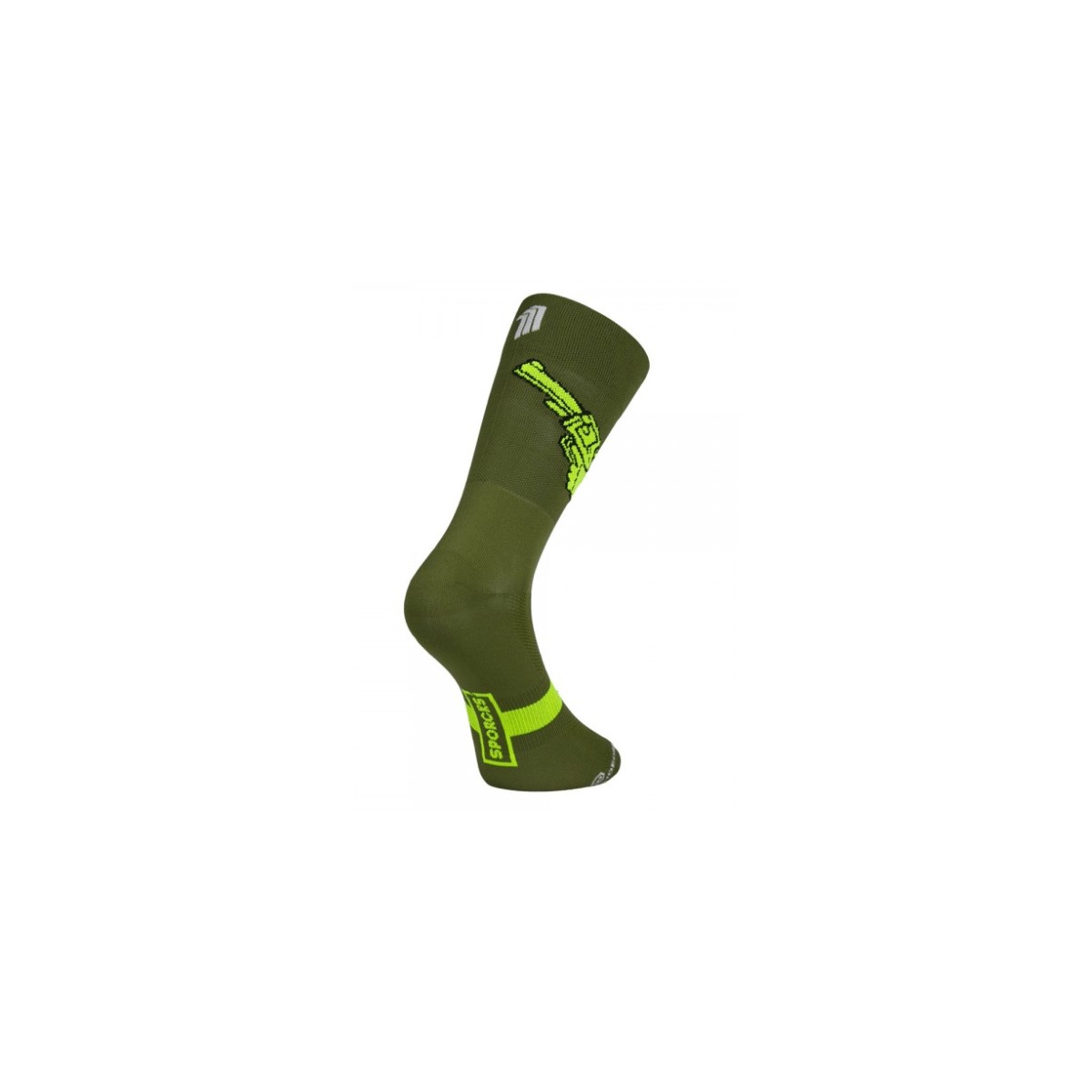 Sporcks Weapons Green Sock, Größe S