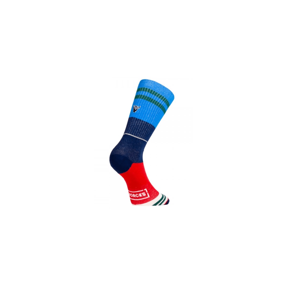 ti que  günstig Kaufen-Sporcks Casual Day Off Blaue Socken, Größe S. Sporcks Casual Day Off Blaue Socken, Größe S <![CDATA[Sporcks Casual Day Off Blaue Socken Lässige Linie für den Alltag. Dünn, bequem und atmungsaktiv machen sie die perfekte Socke für a