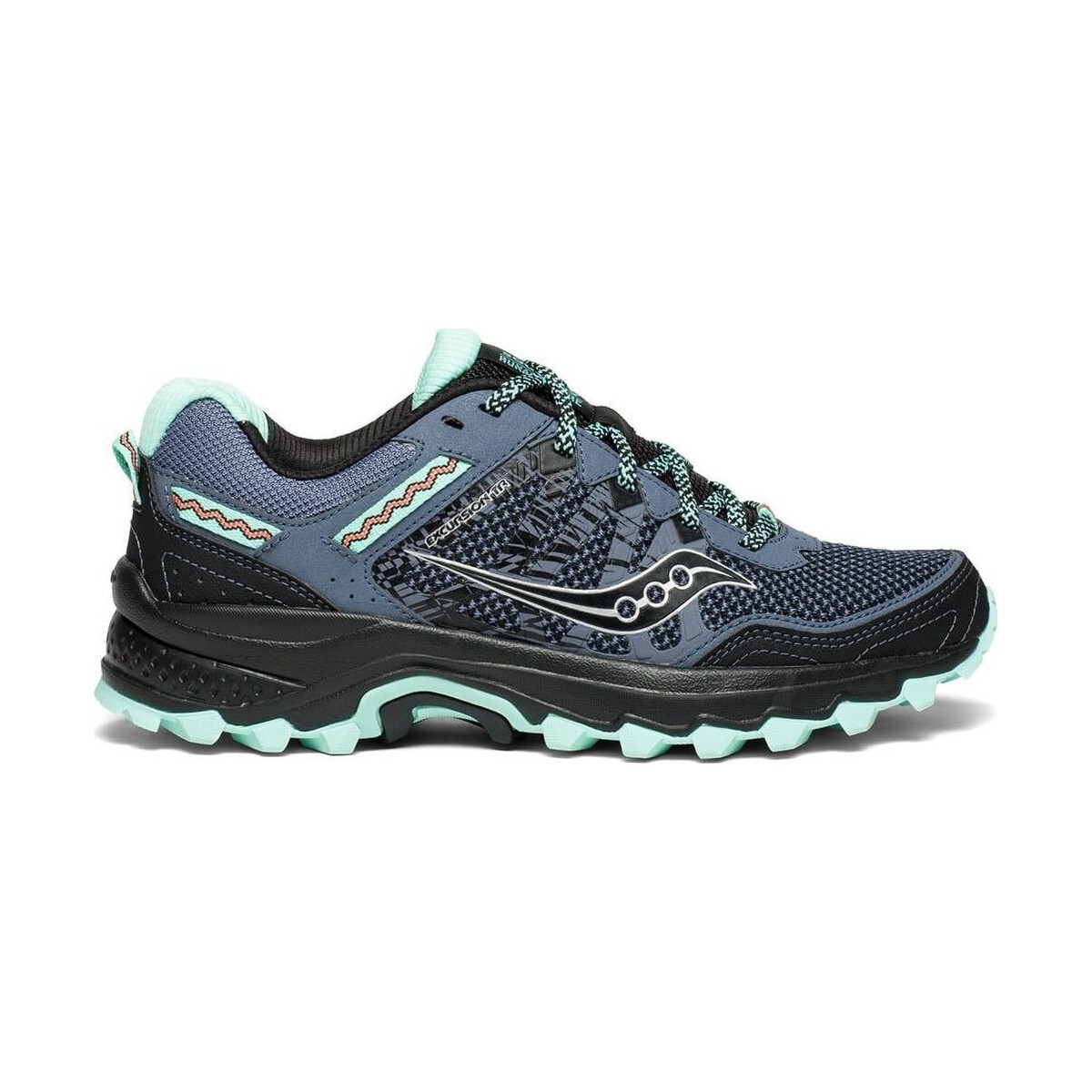 saucony trail mujer negro