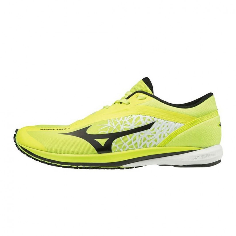 mizuno yellow running shoes