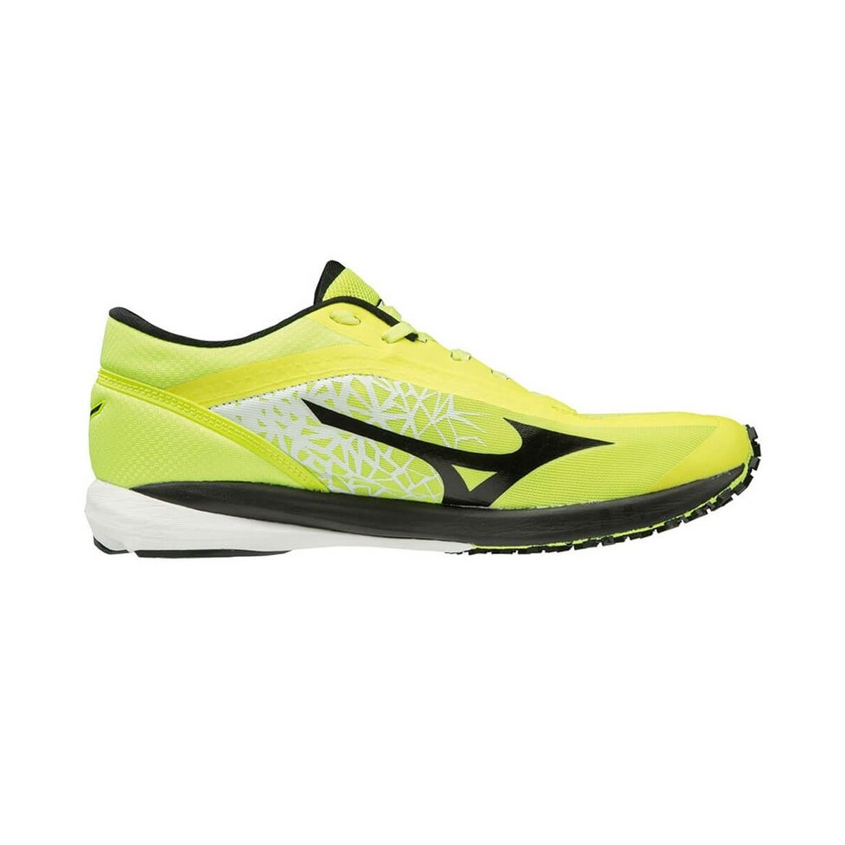 yellow mizuno running shoes