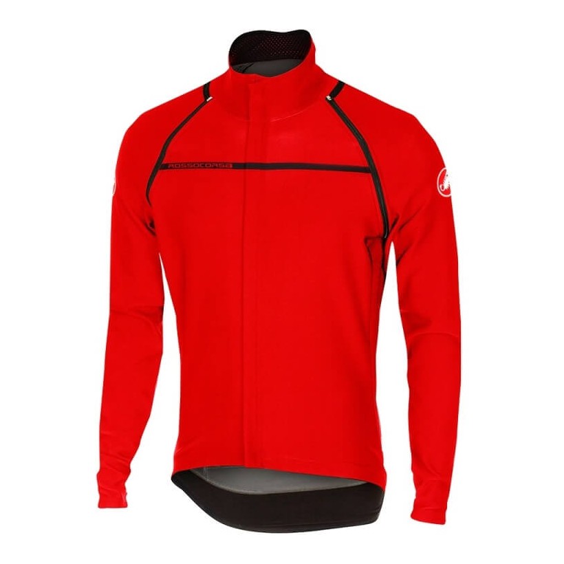 castelli rosso corsa jacket