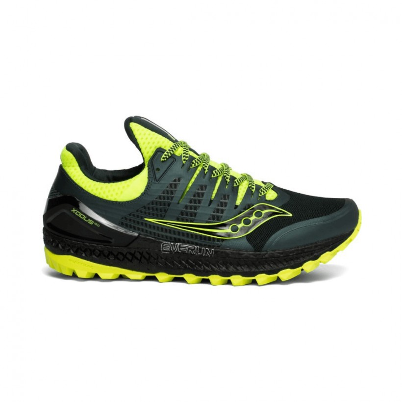 Saucony Xodus ISO 3 Yellow Green AW19 Men's Running Shoes