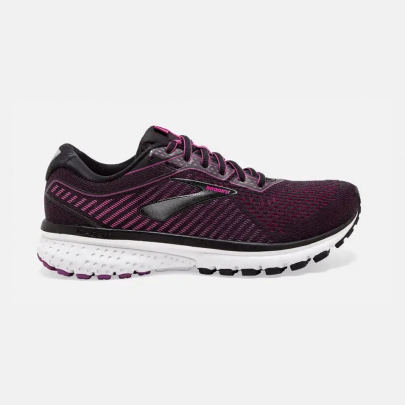 Brooks Ghost 12 Black Pink AW19 Damenschuhe