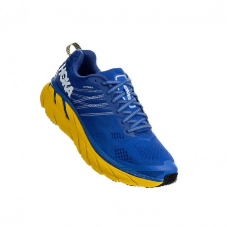 Hoka One One Clifton 6 Blue Yellow AW19 Men s Shoes