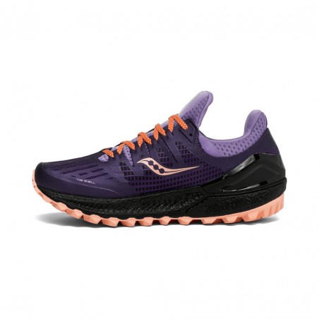 Scarpe Saucony Xodus ISO 3 Trail Viola Arancio AW19 Donna