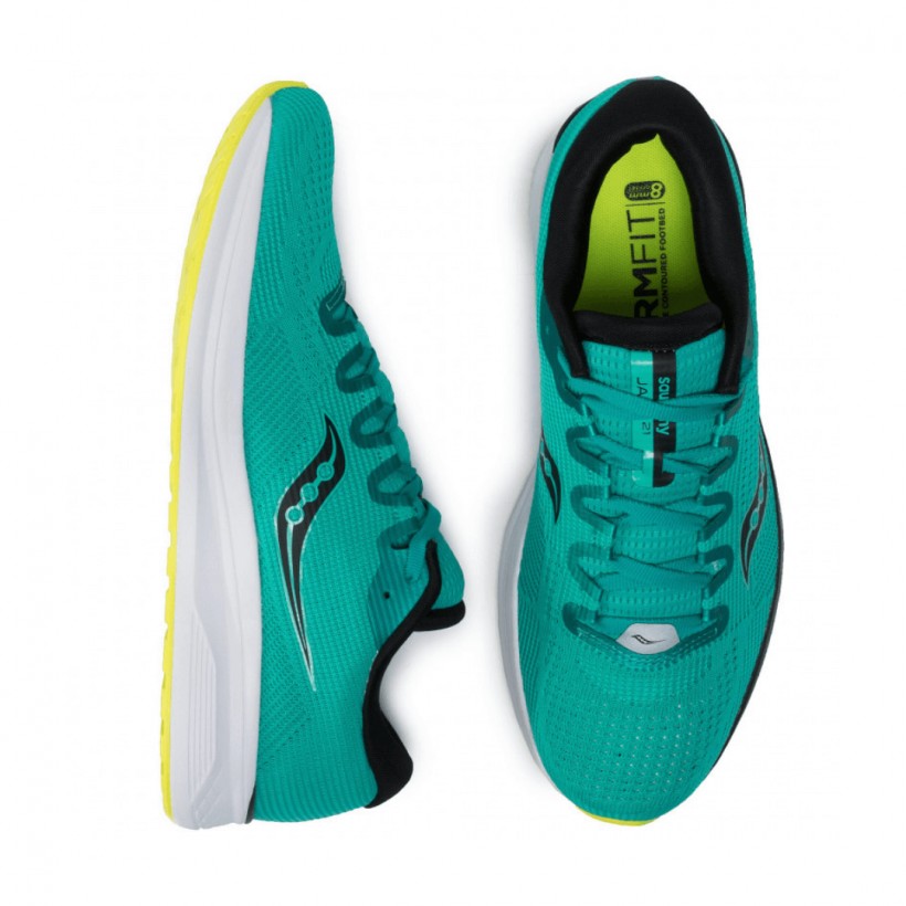 Saucony Jazz 21 Turquoise Man Shoes