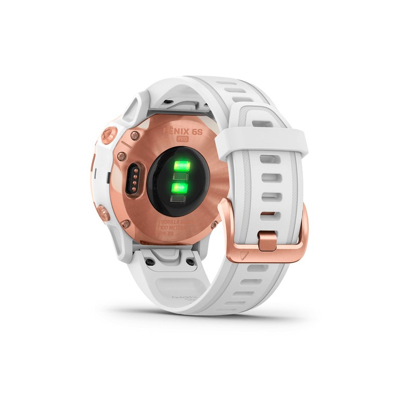 Garmin Fenix 6S Pro Rose Gold With White Band