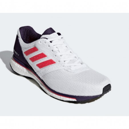 Adidas Adizero Adios 4 Damenschuhe WeiB Rot Lila SS19