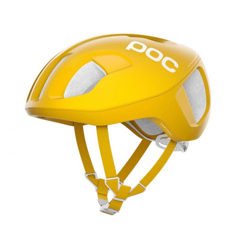 POC Ventral SPIN Yellow Helmet