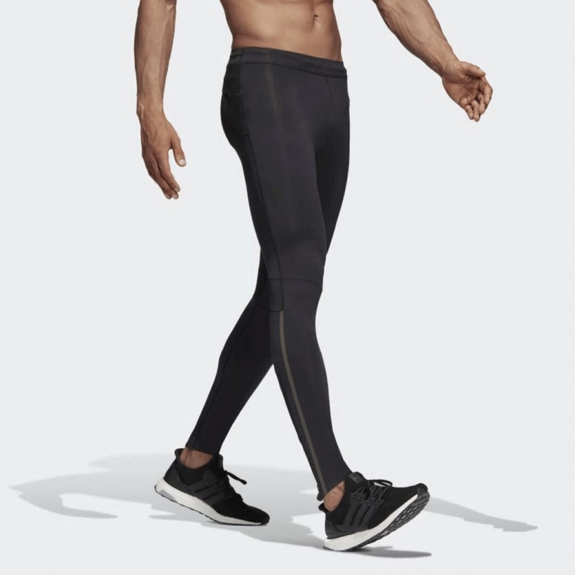 Adidas Women's Own The Run 7/8 Tight Black / White / White – Achilles Heel