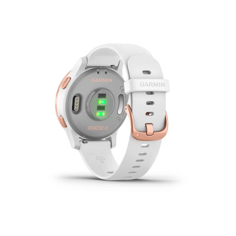 Garmin Vivoactive 4s White With Rose Gold Hardware