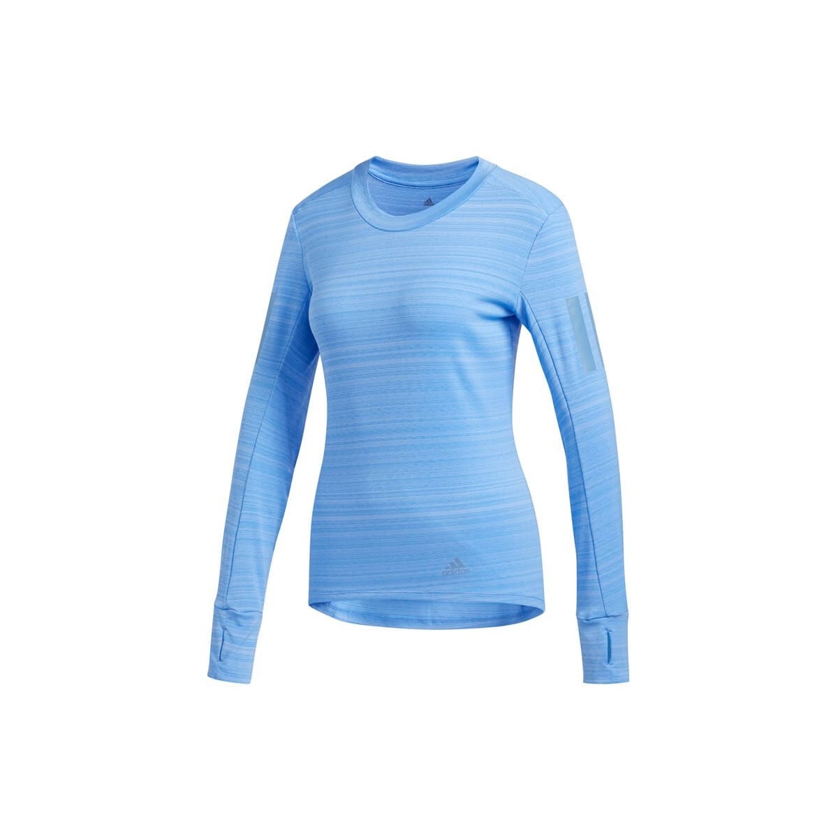 Integración Interpersonal Plausible Camiseta Adidas Rise Up N Run Azul OI19 Mujer