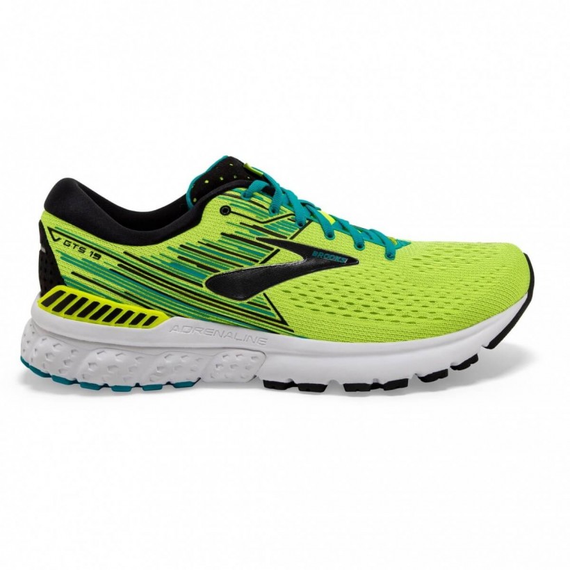 Chaussures Brooks Adrenaline GTS 19 Jaune AW19