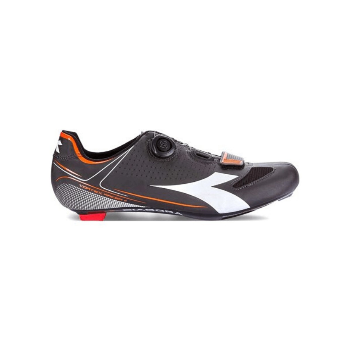 Diadora Vortex Racer II Shoes Black Red