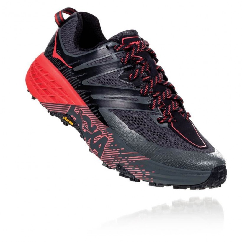 Hoka One One Speedgoat 3 Black / Red IO19 Women's Shoes