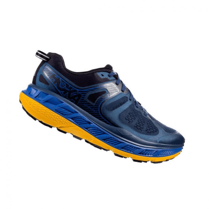 Hoka One One Stinson ATR5 Dark Blue Orange FW19 Men's Shoe