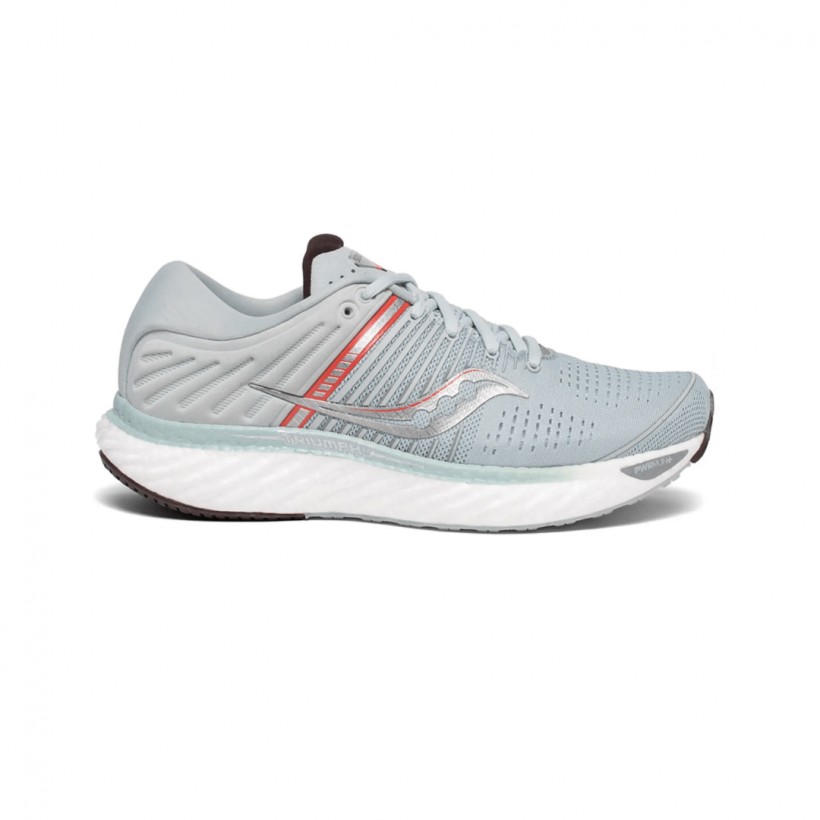 Chaussures Femme Saucony Triumph 17 Gris Corail SS20